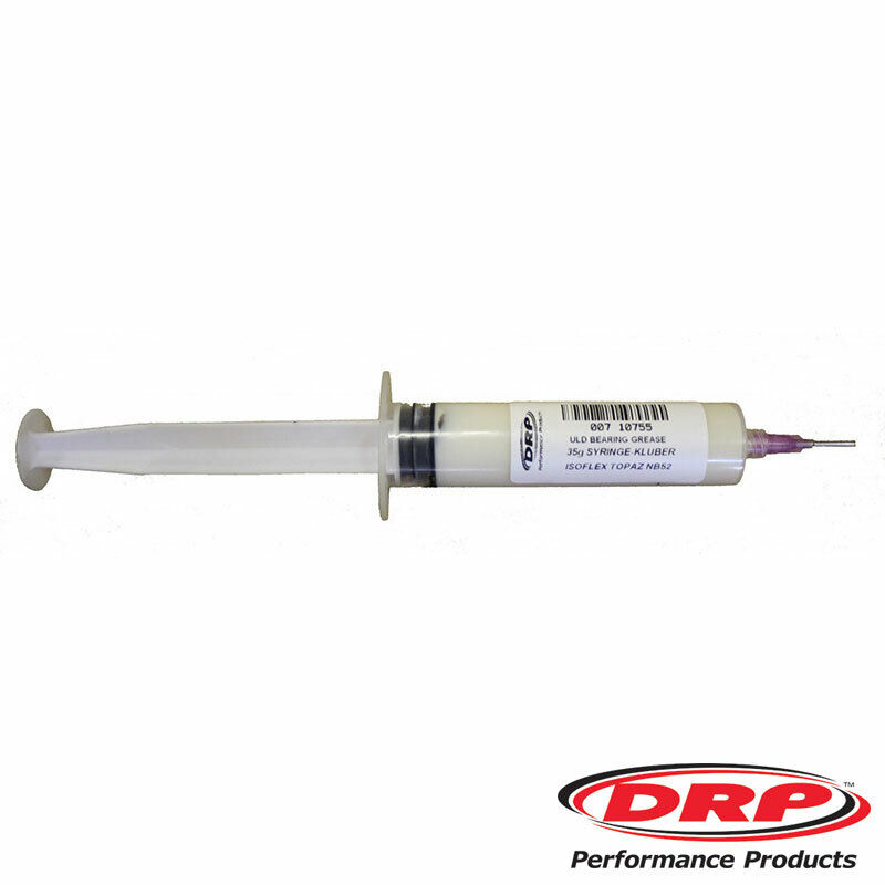 DRP Performance 007-10756 Ultra Low Drag Kluber Bearing Grease Syringe 50g 