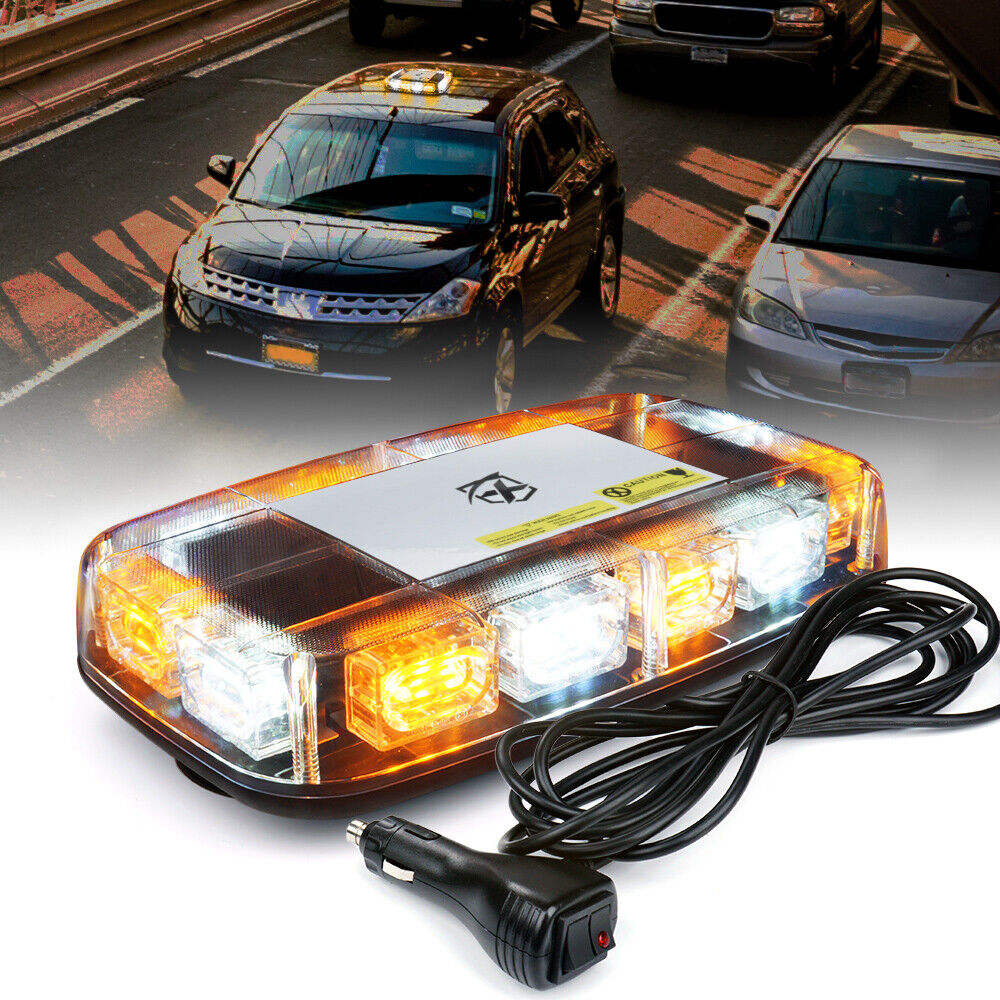 Xprite 72 LEDS Strobe Beacon Light Car Truck Rooftop Emergency Safety Warning