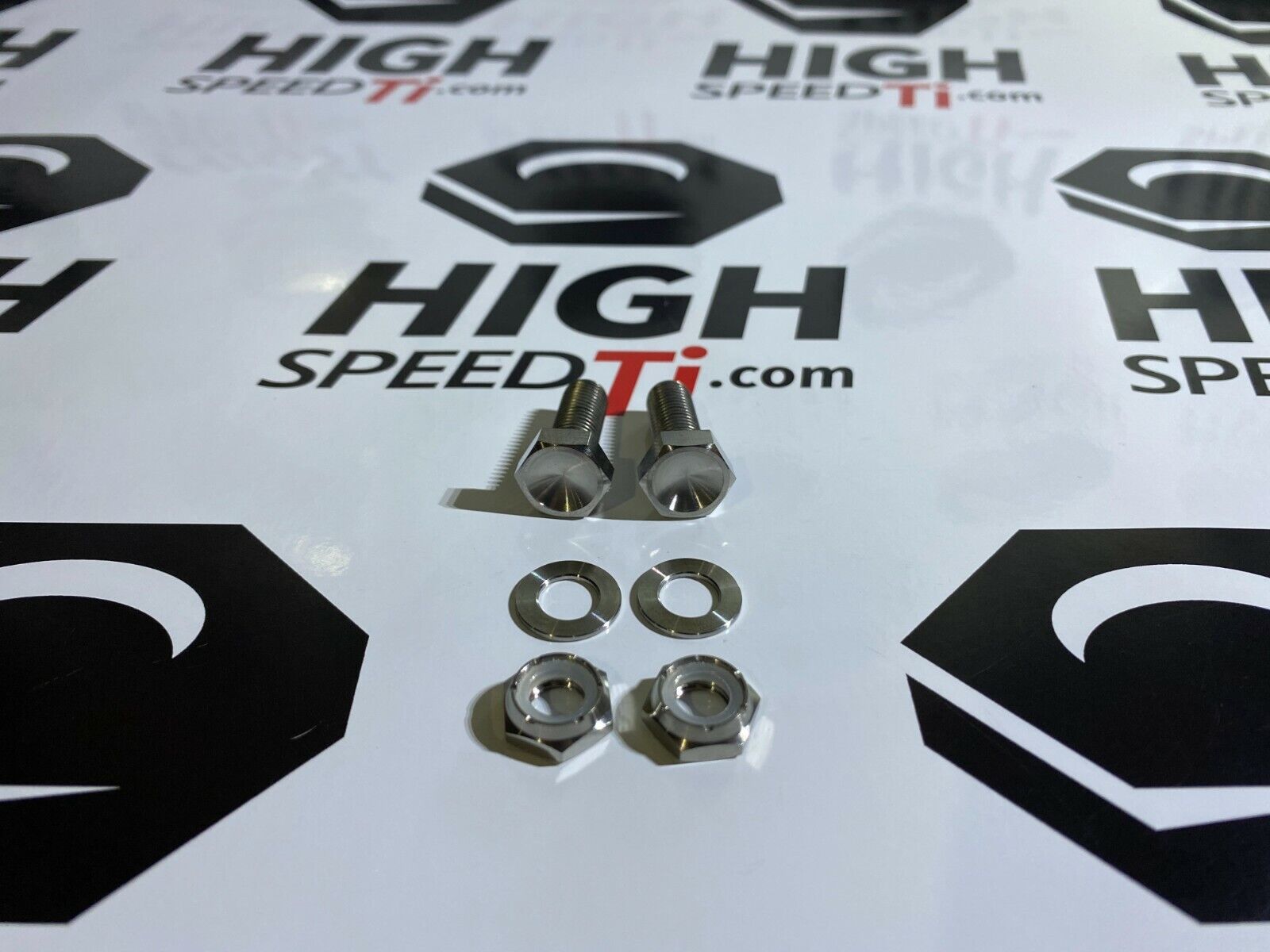 Sprint Car Titanium Half Box Bracket Mounting Bolt Kit Lightweight 8pc Kit 5/16”