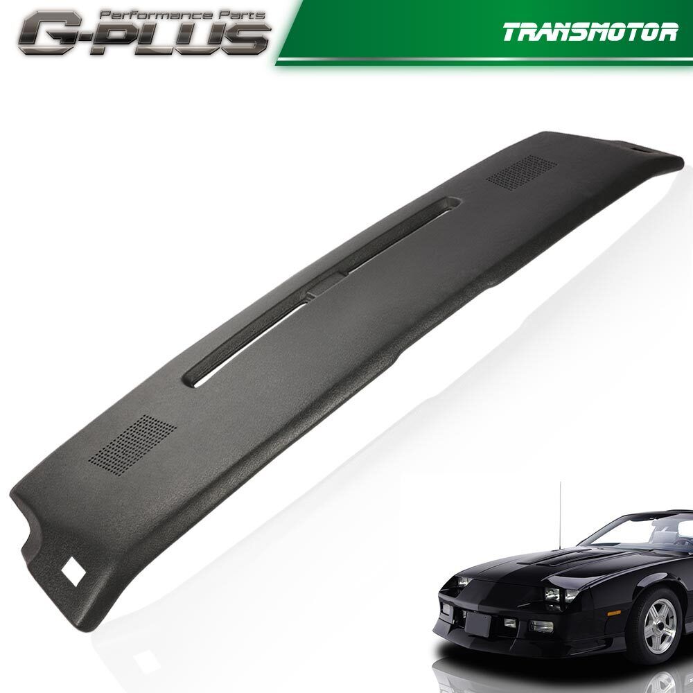 Fit For Chevrolet Camaro RS Z28 2-Door 1984-1992 Black Dash Cover Overlay New