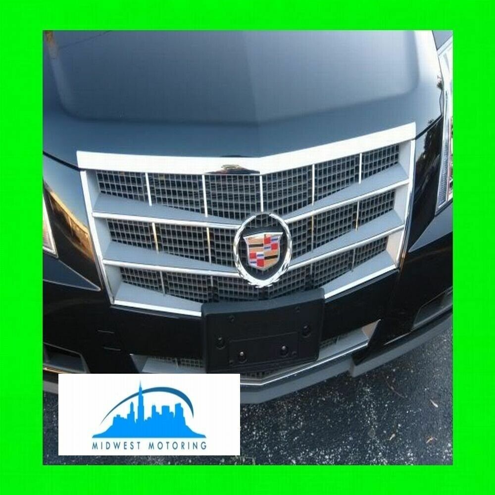 2008-2013 CADILLAC CTS CHROME GRILLE GRILL TRIM 2009 2010 2011 2012