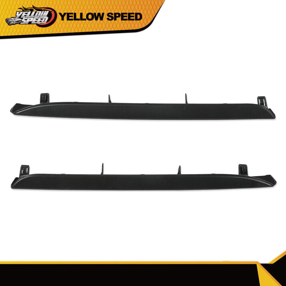 2X Right & Left Rear Bumper Lower Trim Molding Fit For 18-20 Toyota Camry SE/XSE