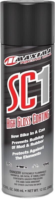 Maxima High Gloss SC1 Clear Coat Silicone Spray  12oz