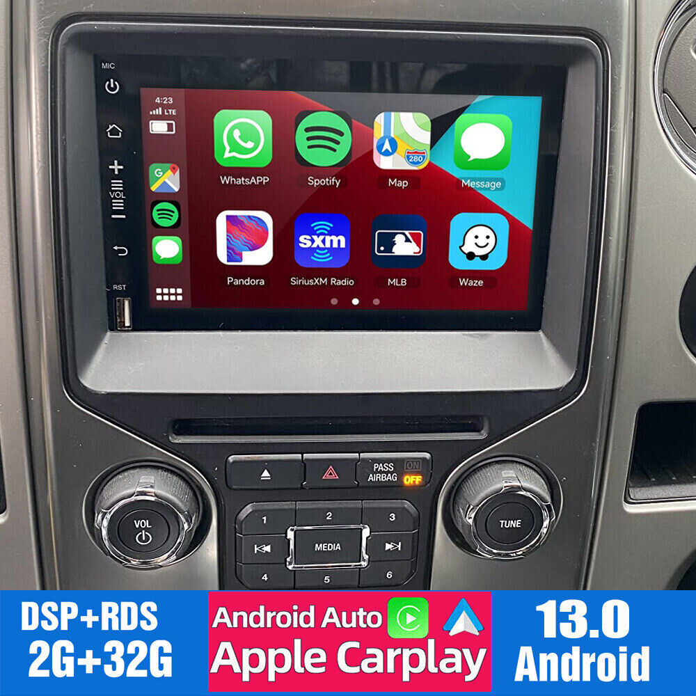 32G Android 13 For 2013 2014 Ford F-150 Raptor CarPlay Car Radio Stereo GPS Navi