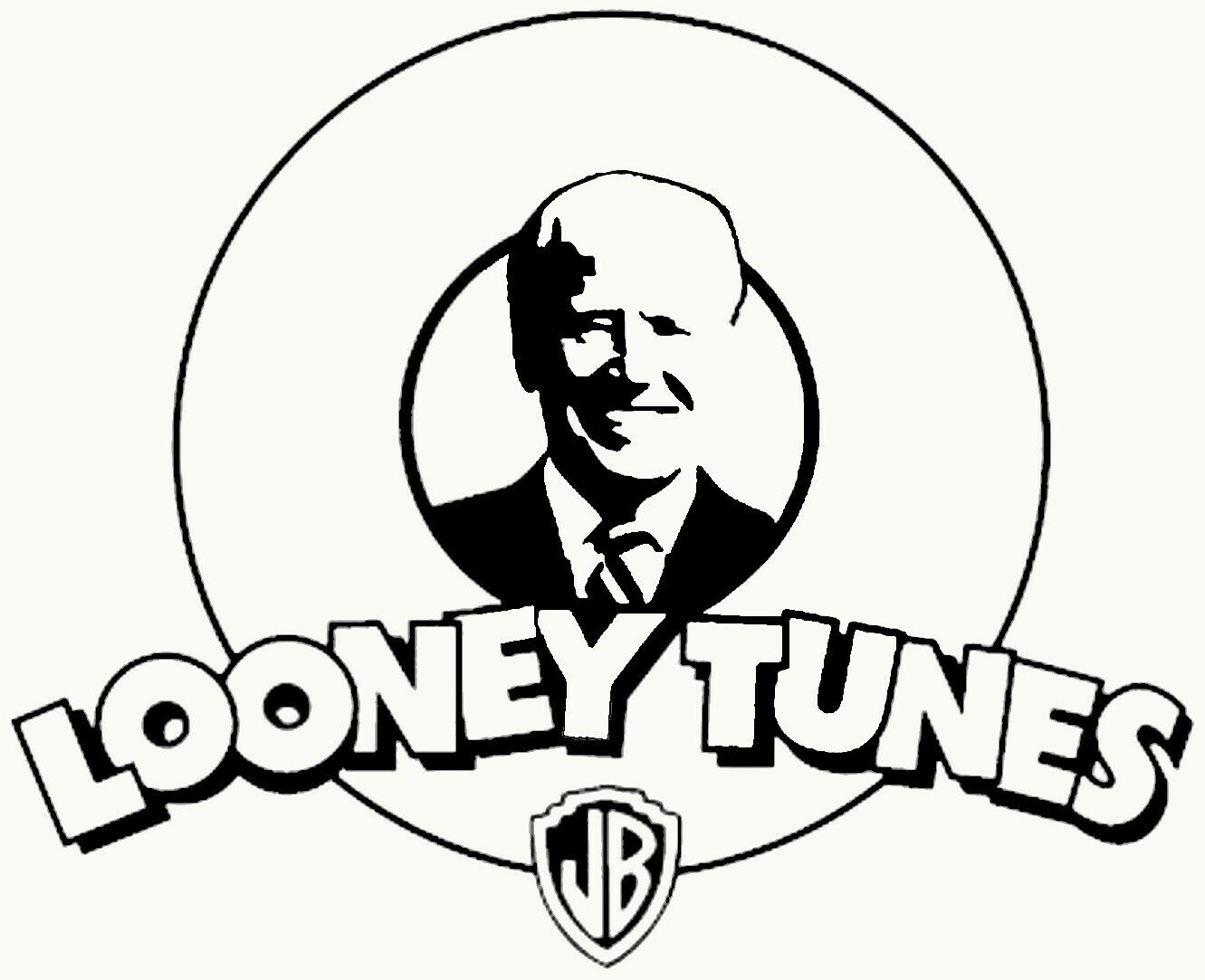 Biden Looney Tunes Vinyl Car Window Decal President Joe Biden Graphic Sticker