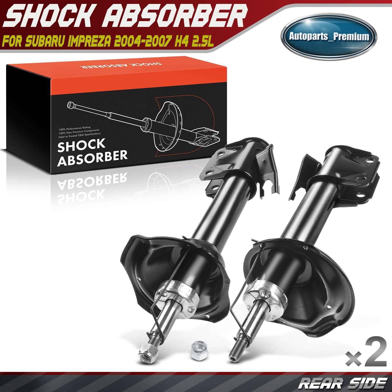 2x Shock Struts Absorber for Subaru Impreza 2004-2007 Wagon Rear Left and Right