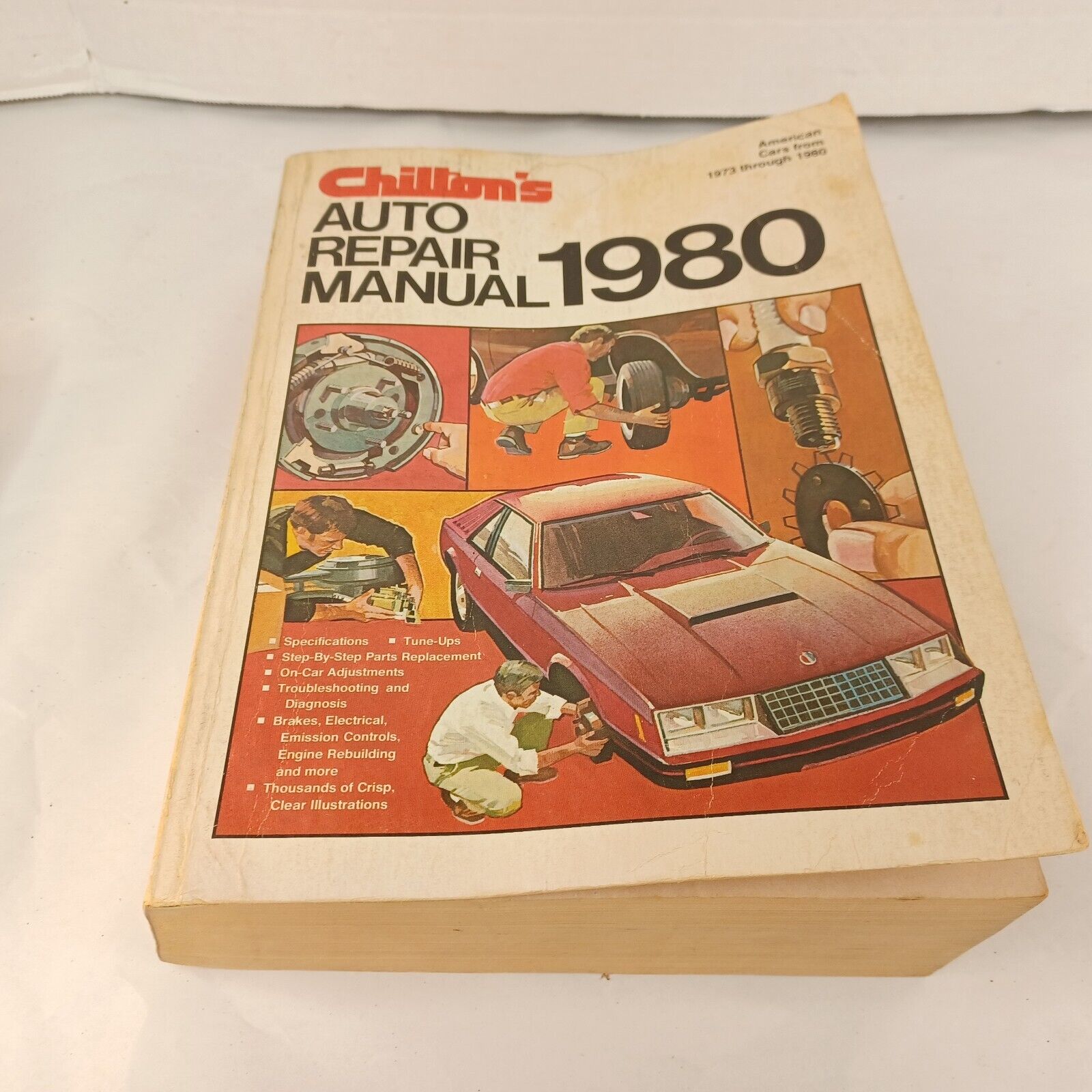 1980 CHILTON\'S AUTO REPAIR MANUAL  73 74 75 76 77 78 79 80 FORD AMC GM DODGE