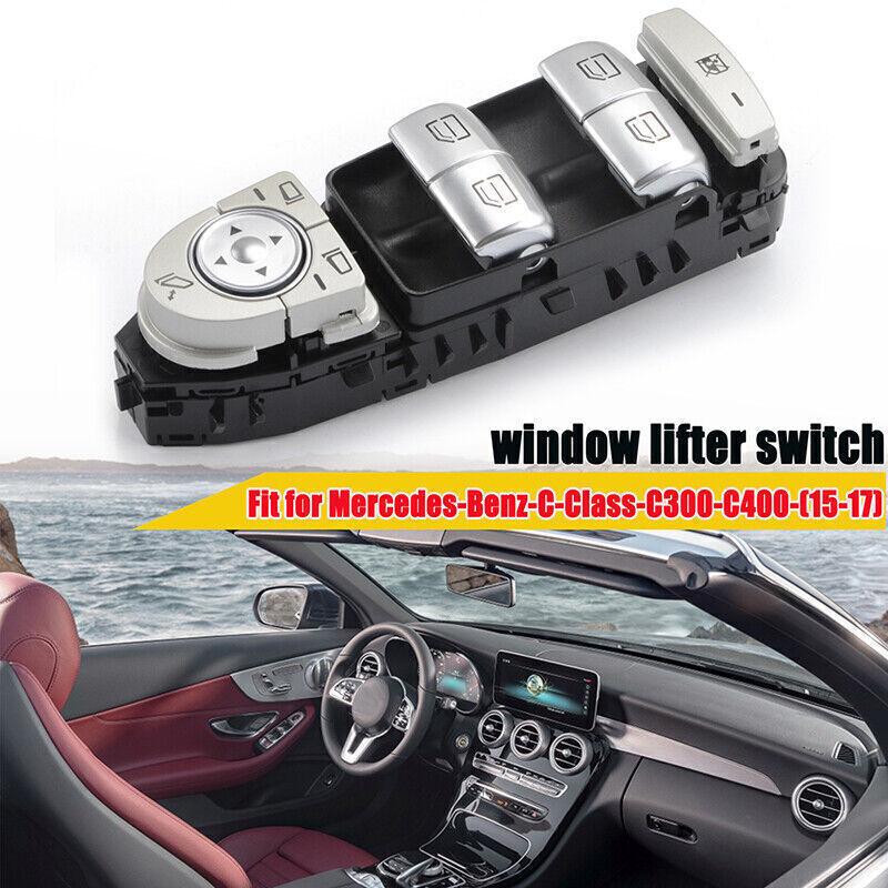 Front Left Master Power Window Switch 2229056800 For Mercedes Benz C300 GLC300