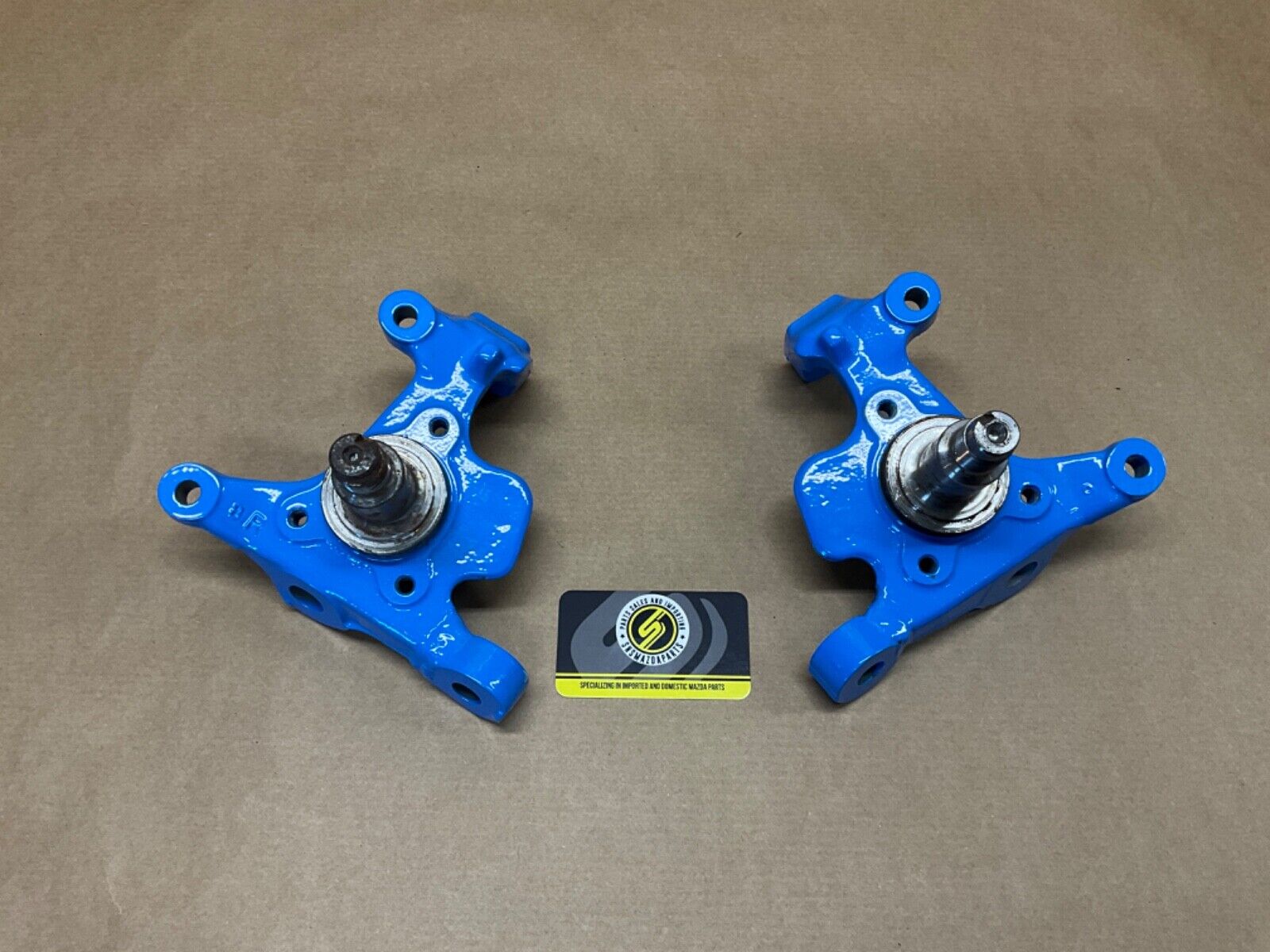 99-05 Mazda Miata OEM Front Drift Knuckle Spindle Upright Angle No Core Blue