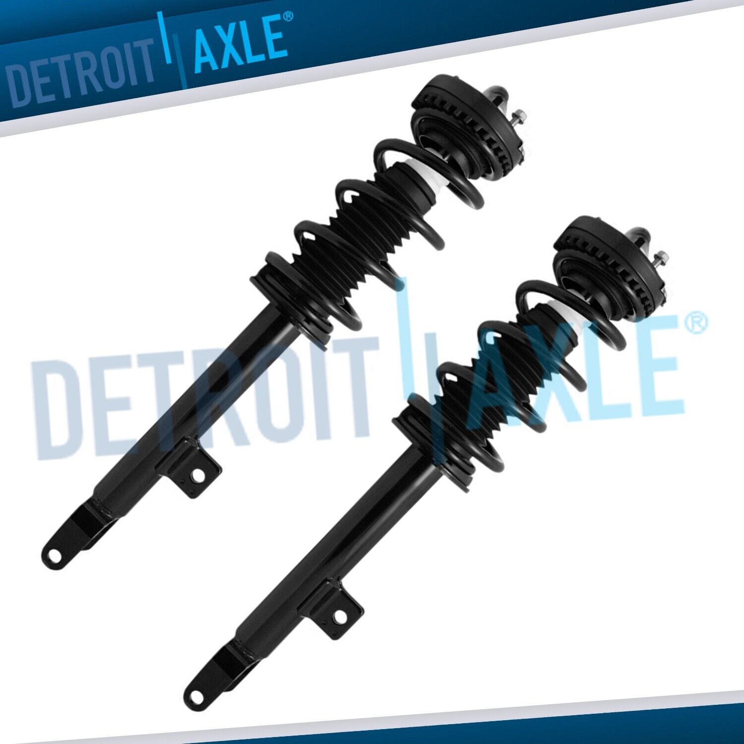 RWD Front Left and Right Struts w/ Coil Spring for Chrysler 300 Dodge Challenger