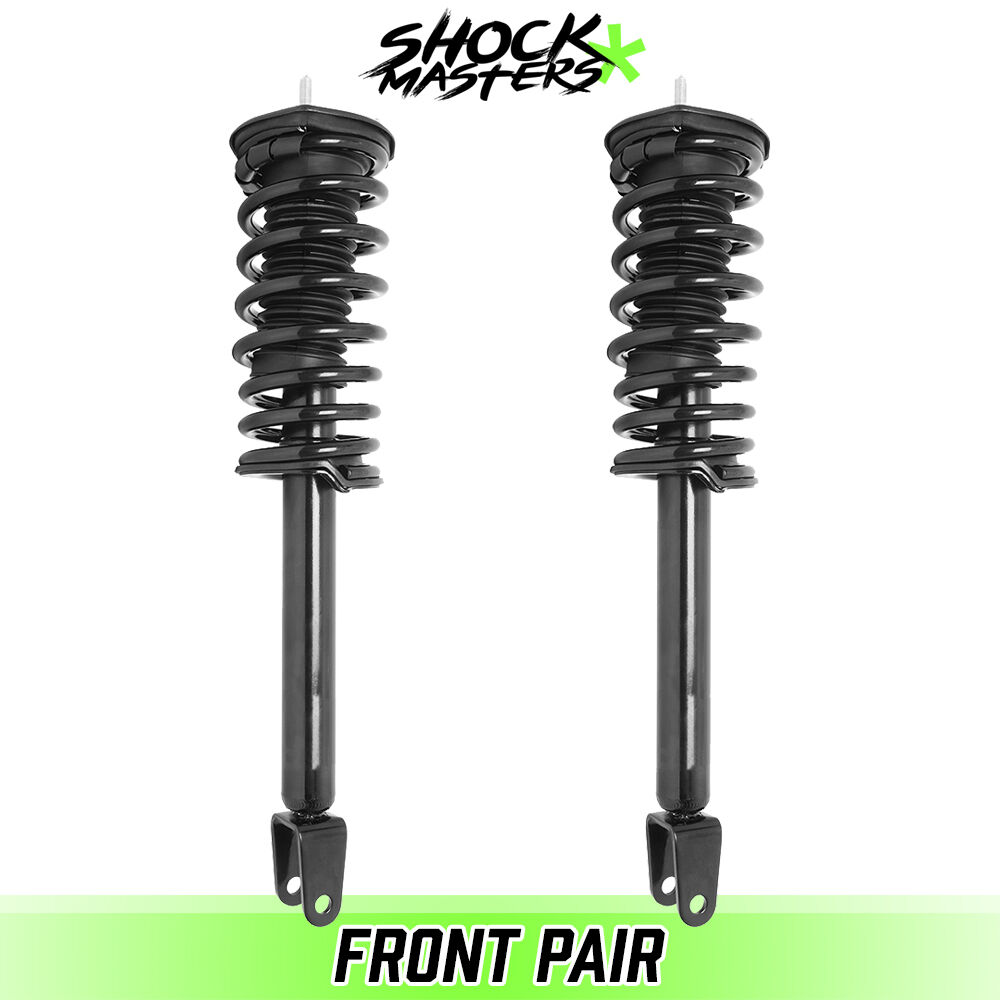 Front Pair Quick Complete Struts & Coil Springs for 2007-2017 Lexus LS460 RWD