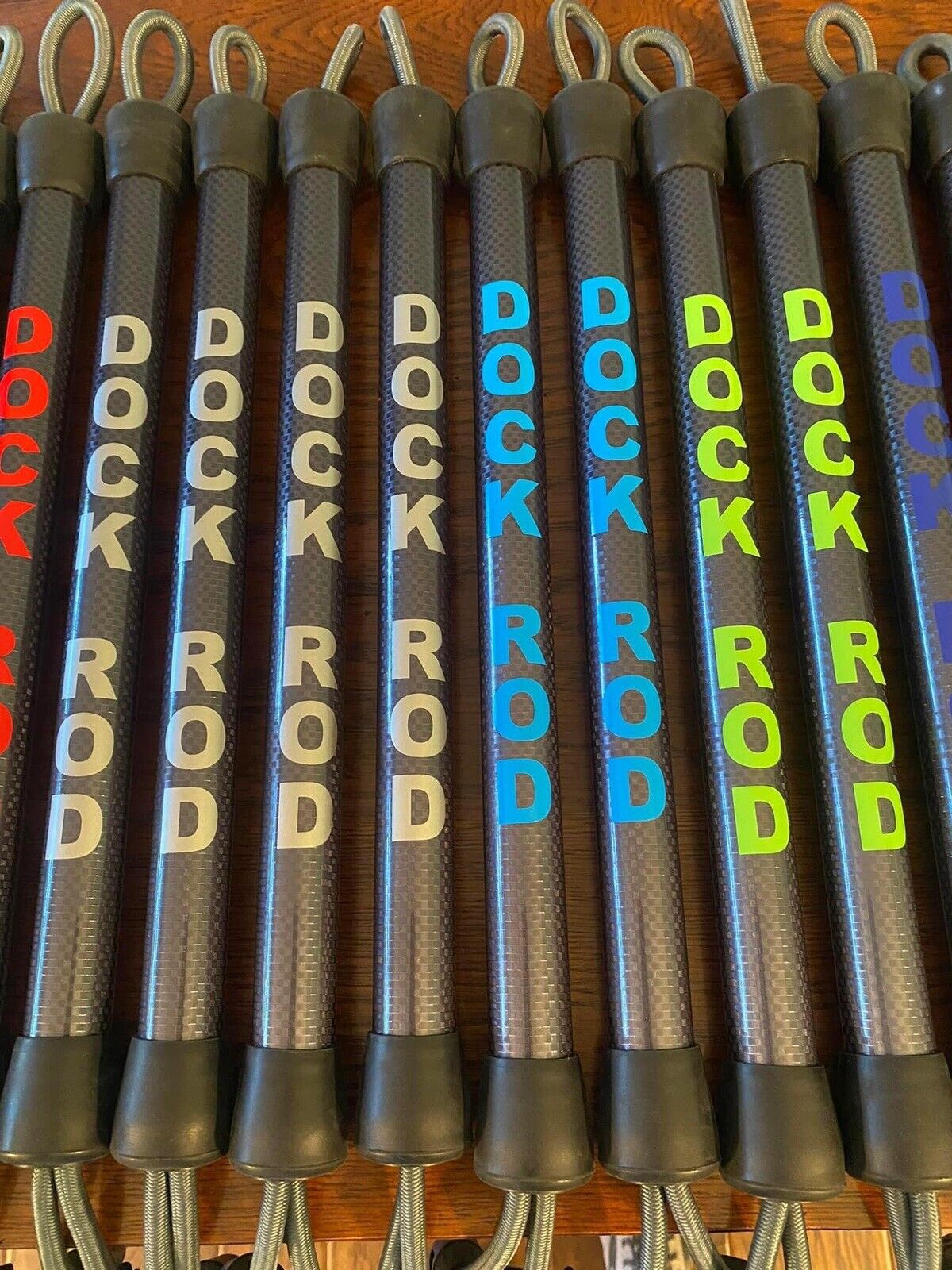 NEW - Set of 2 Dock Rods Fishing Boat Protection Docking (Various Colors)