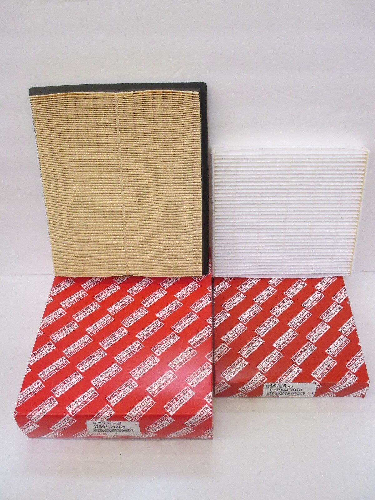 LEXUS OEM FACTORY CABIN FILTER AND AIR FILTER SET 2008-2013 ISF