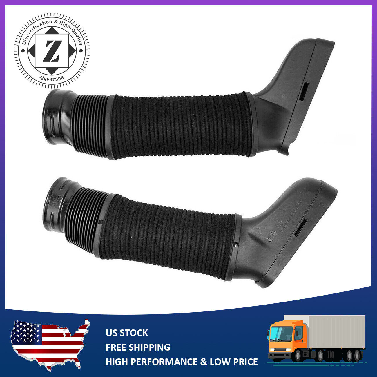 Air Intake Inlet Duct Hose Left & Right fit Mercedes-Benz W204 W212 2720901382