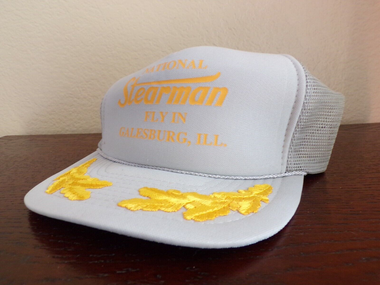 National Stearman Fly In Aviation Hat Galesburg, Illinois