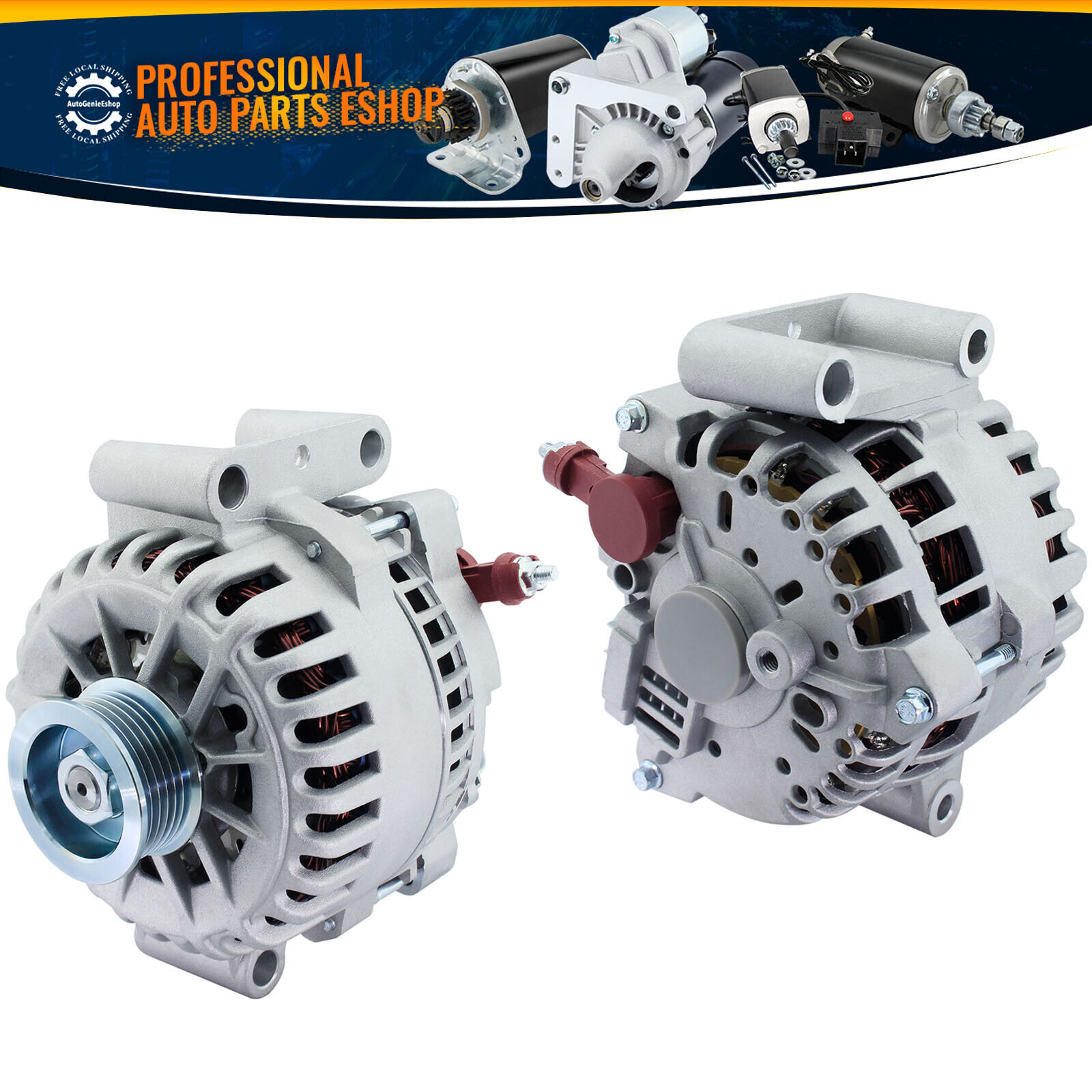 New Replacement Alternator For 2005 06 07 08 Ford Mustang 4.0L 4R3T-10300-AA