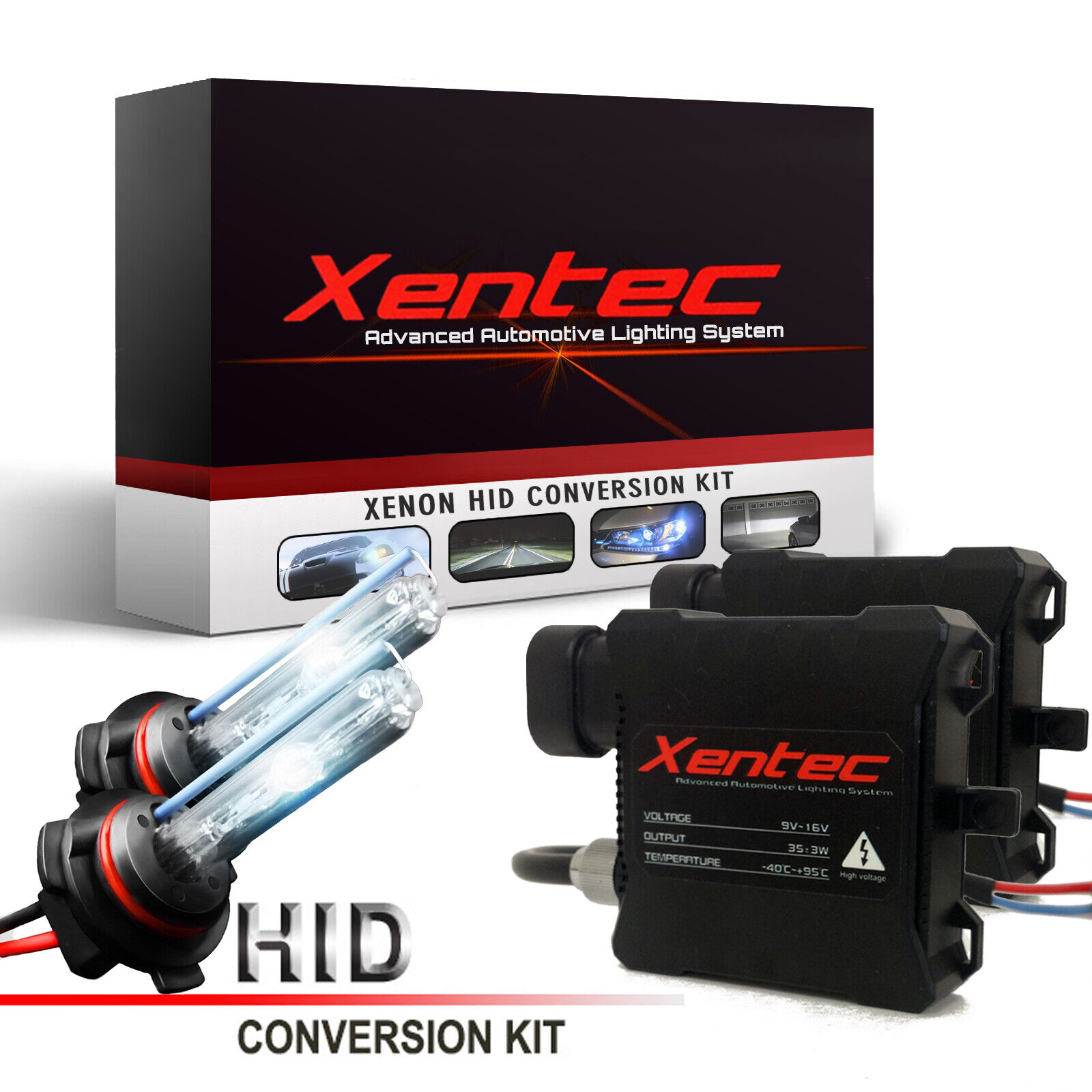Xentec Xenon Lights 35W Slim HID Kit H1 H3 H4 H7 H11 9006 9005 9007 880 881 5202