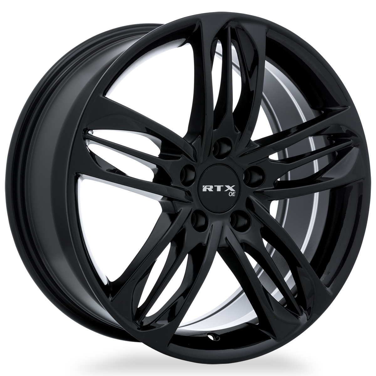 One Wheel Fits 2019-2022 Acura RDX Minato Gloss Black 20x9 5x114.3 ET40 CB64.1