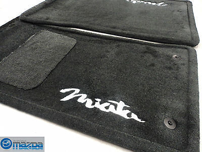 Mazda Miata 1990-1997 New OEM Black Floor Mats