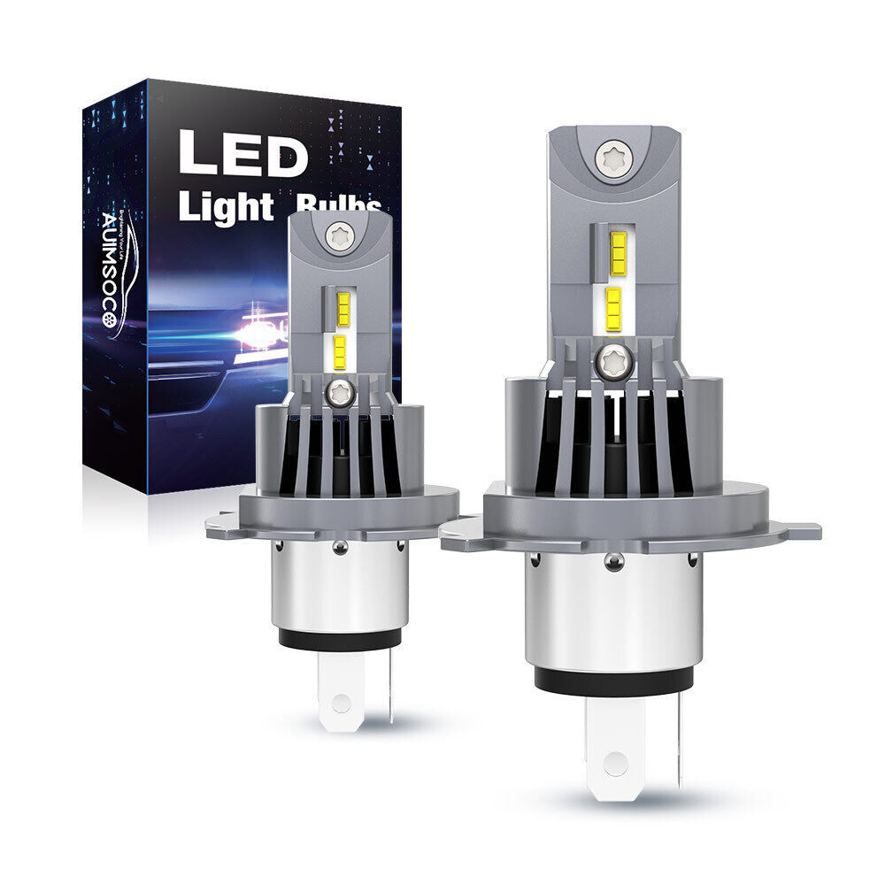 2x H4 9003 LED Headlight Bulbs CSP For Nissan Tiida Sedan 4-Door 1.8L 2007-2015