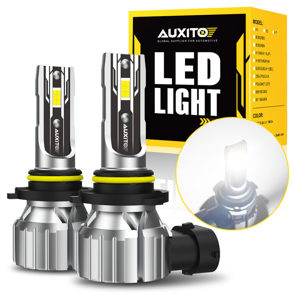 AUXITO 9005 LED Headlight Super Bright Bulbs Kit 20000LM HIGH/LOW Beam 6500K EOA