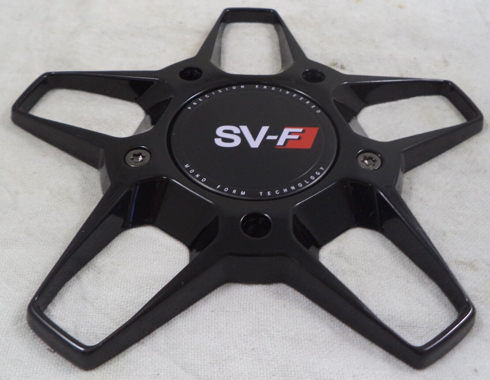 SV-F Wheels Black Custom Wheel Center Cap # PSCN906 / LG1708-08 / PSCN906GBK1