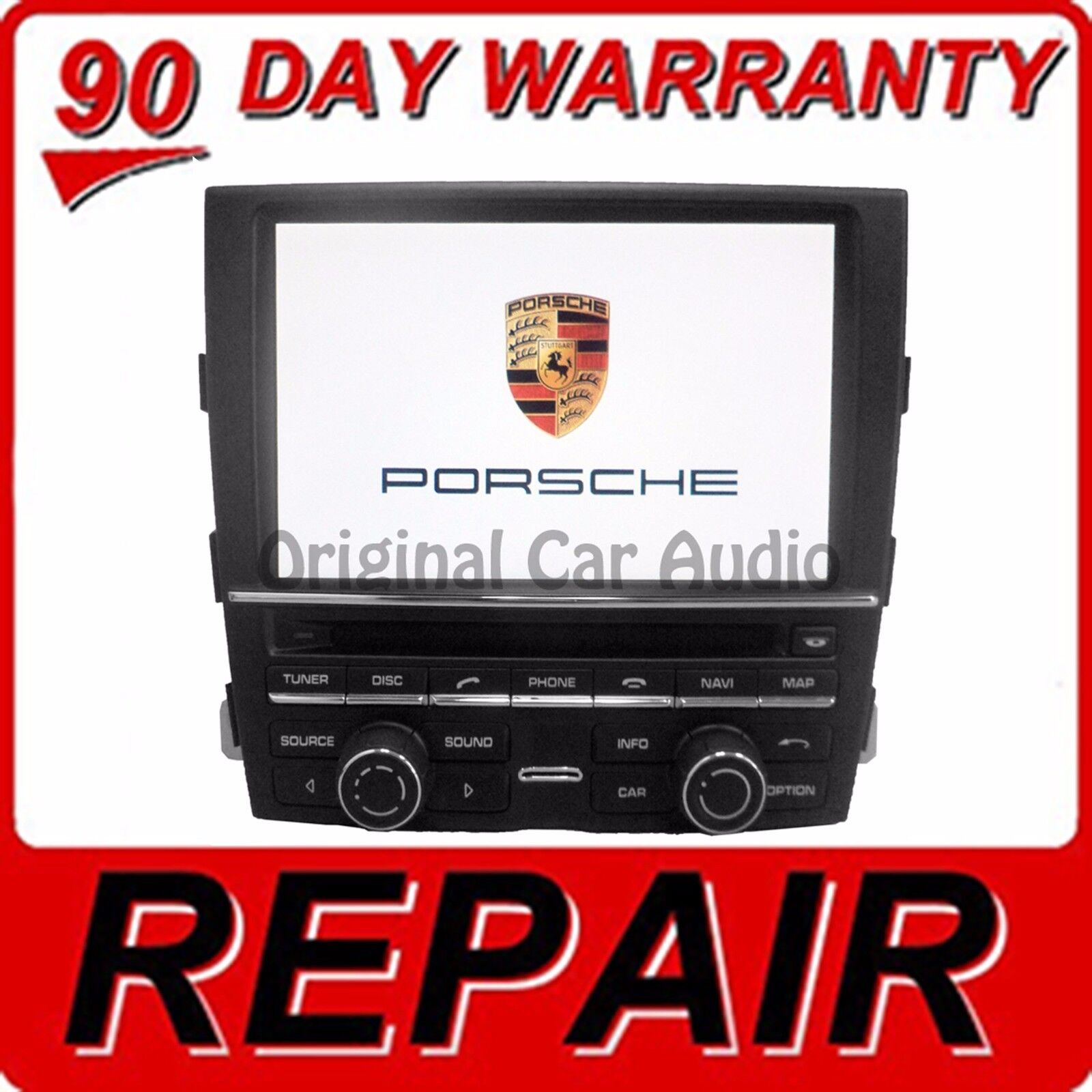 REPAIR 2010 2011 2012 2013 2014 2015 Porsche Navigation CD Player Repair ONLY