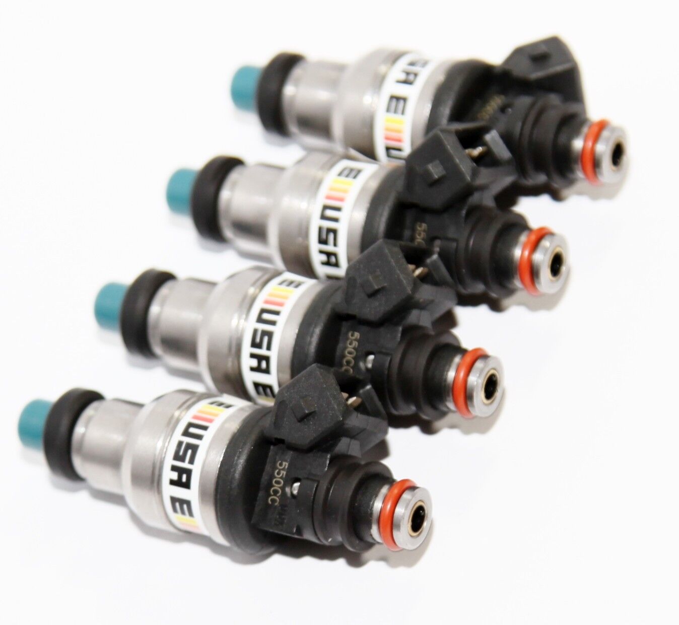 4 PCS 550cc Fuel Injectors fit 92-96 Honda B16 B18 B20 D16 D18 F22 H22 H22A VTEC