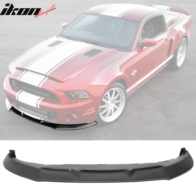 Fits 10-14 Ford Mustang Shelby GT500 OE Style Front Bumper Lip Spoiler PP