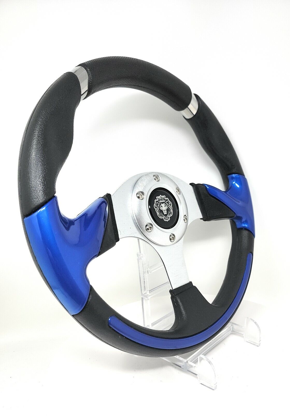 CLUB CAR PRECEDENT Blue steering wheel golf cart With  Adapter 3 spoke