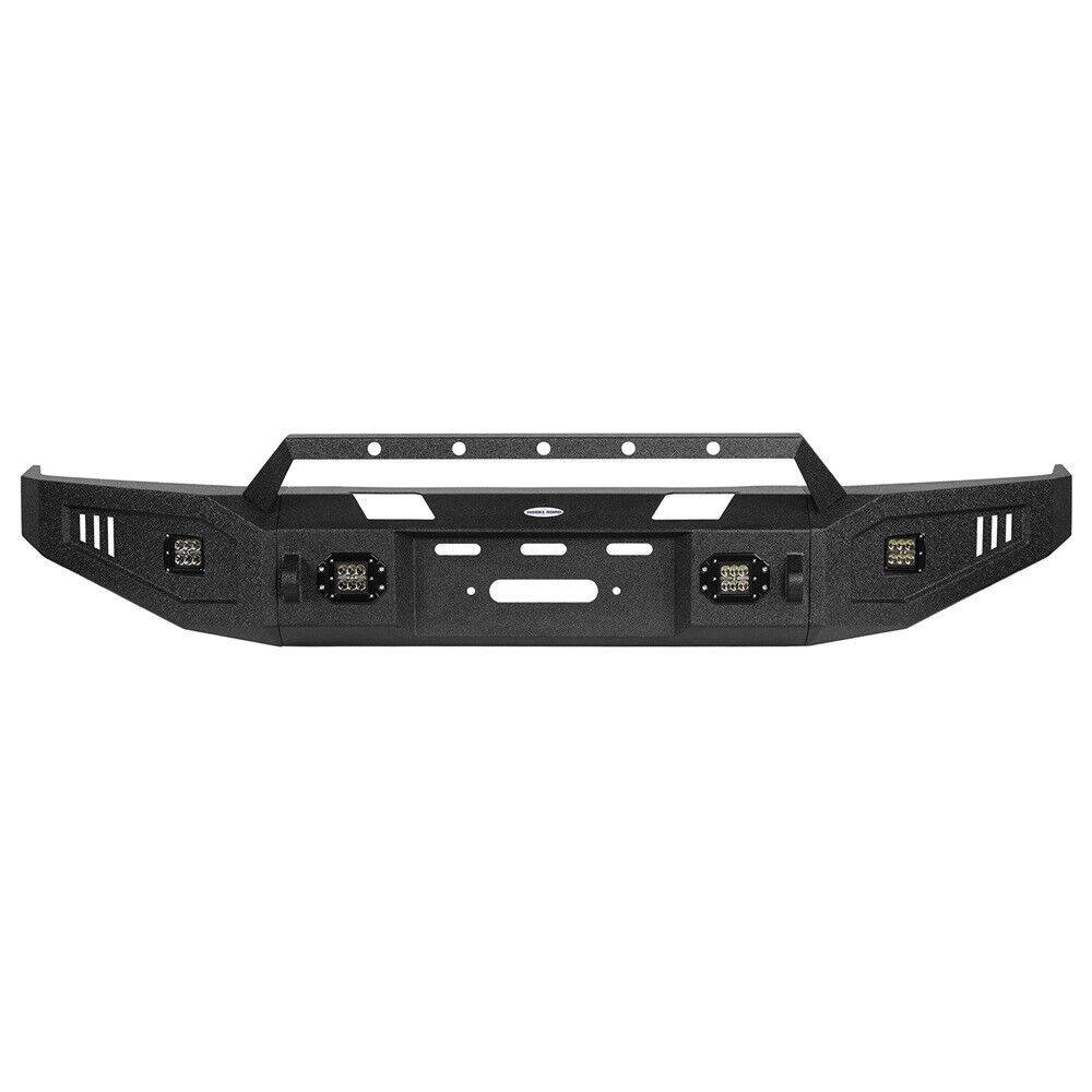 FIT 07-13 TUNDRA STEEL FRONT BUMPER OR REAR BUMPER COMBO ASSEMBLY W/ LED LIGHT