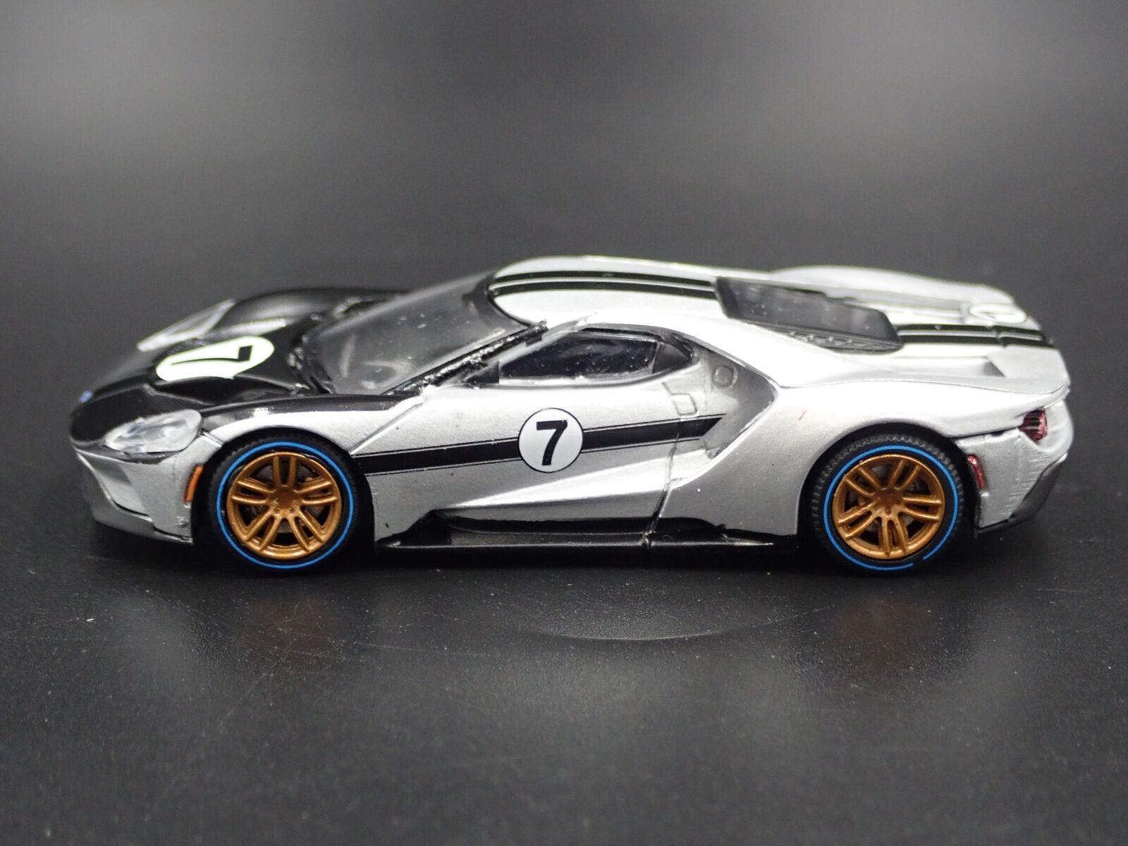 2017-2022 FORD GT RACING #7 SUPERCAR RARE 1:64 SCALE DIORAMA DIECAST relisted