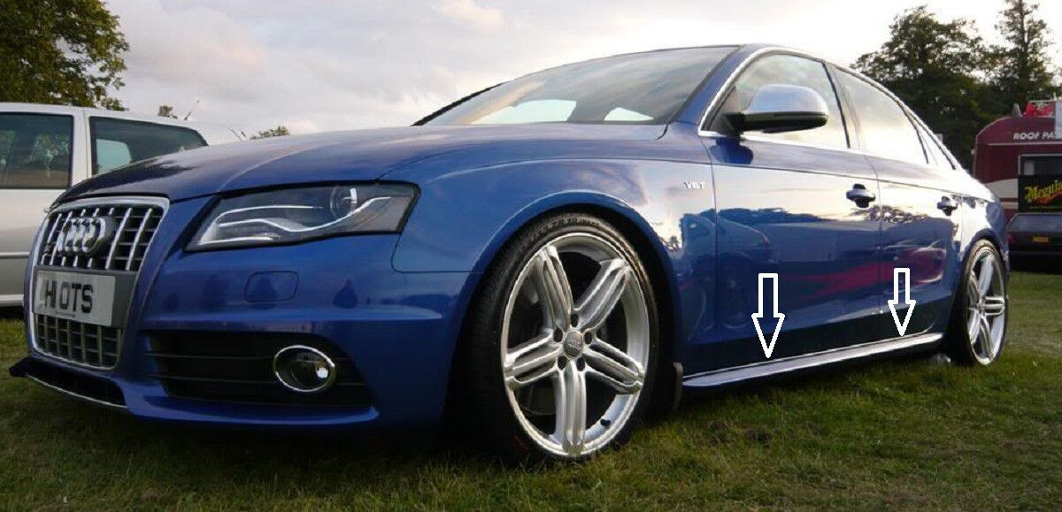 Audi A4 B8 S4 RS4 S Line SIDE SKIRTS / SPOILERS - Saloon , Avant  NEW 
