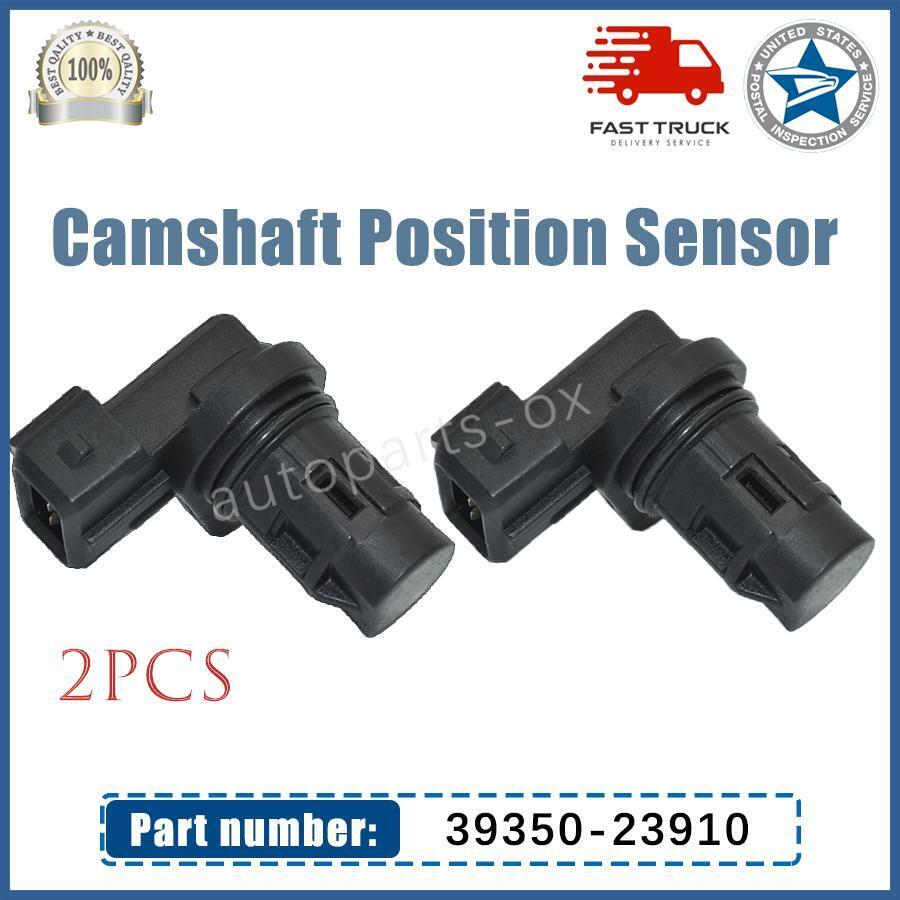 2PCS Camshaft Position Sensor For Hyundai Elantra Tucson Kia Soul Forte 1.8 2.0L