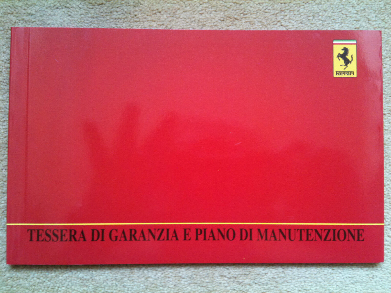 Ferrari 355/550/456 Service Book (New & Blank)