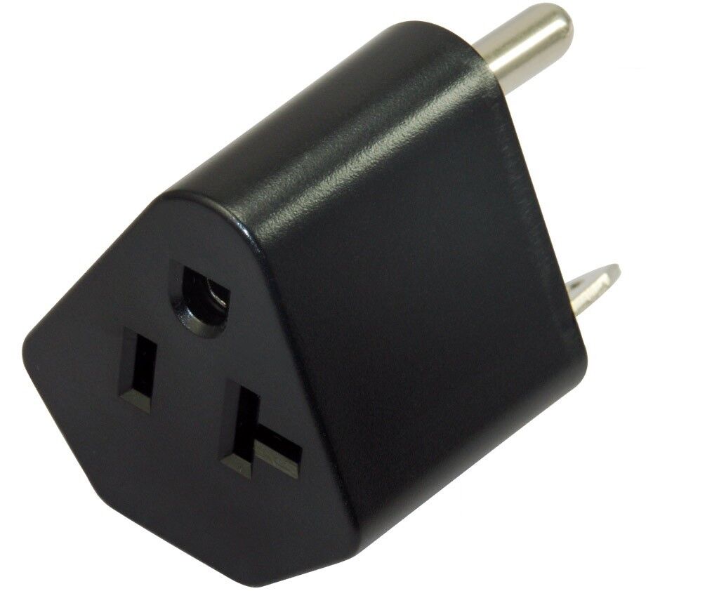 Conntek NEMA TT-30P to 5-15/20R 30 Amp RV Outlet to 20A Receptacle Plug Adapter