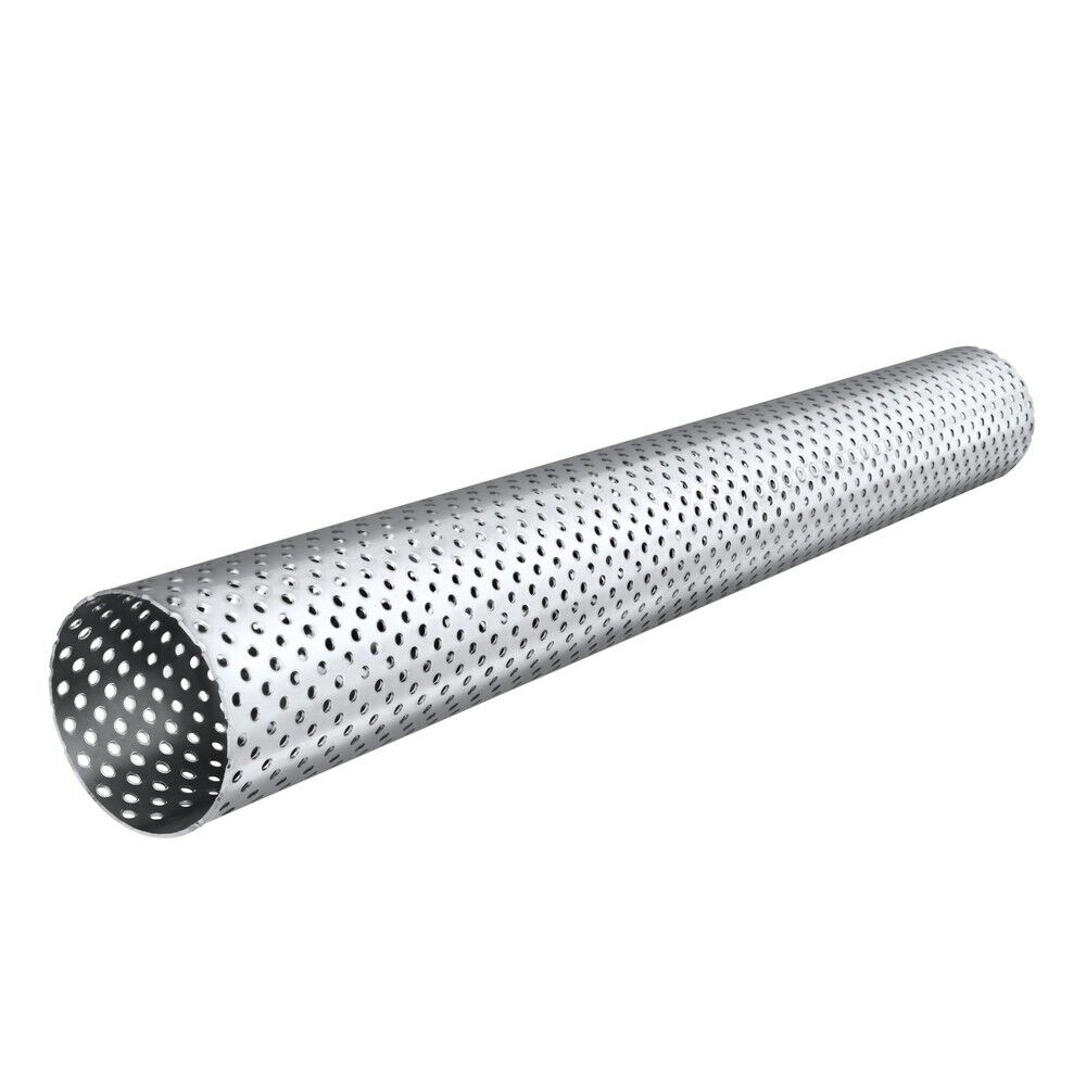 FORTLUFT Exhaust Perforated Pipe Stainless Steel 2.50\'\'/63.5mm