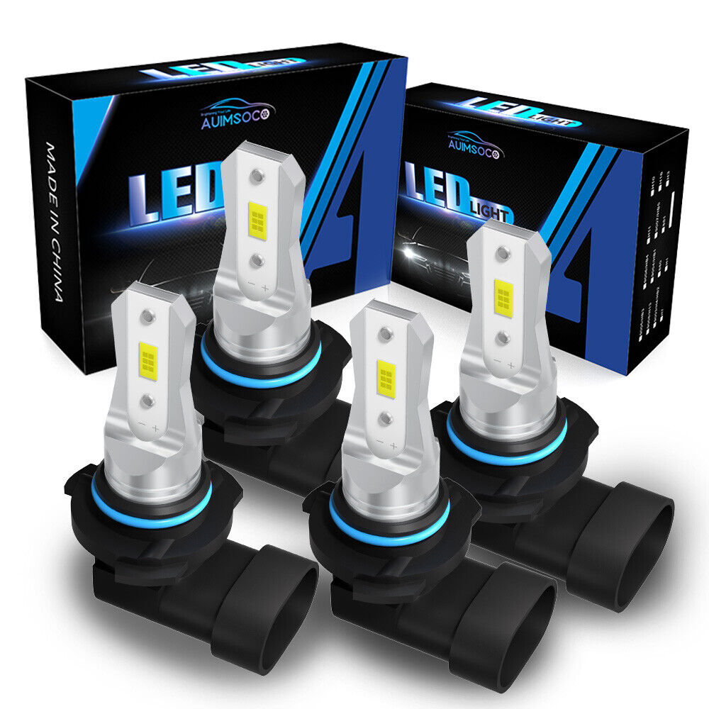For Ford Expedition 2003-2006 LED Headlight High-Low Beam Bulbs Lamp White 4PCs