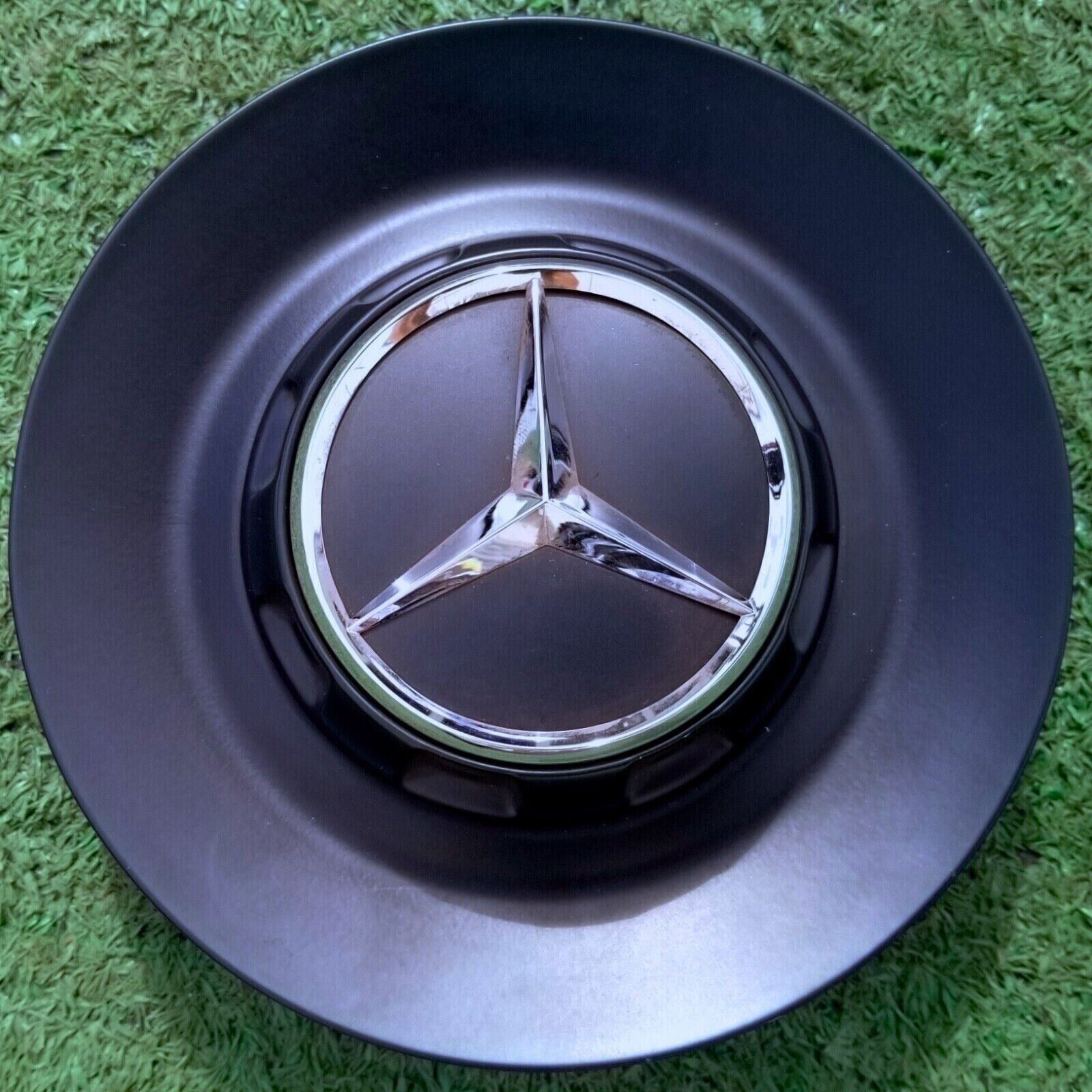 Factory Mercedes Benz Black Center Cap Forged Wheels OEM C63 S65 00040011009283