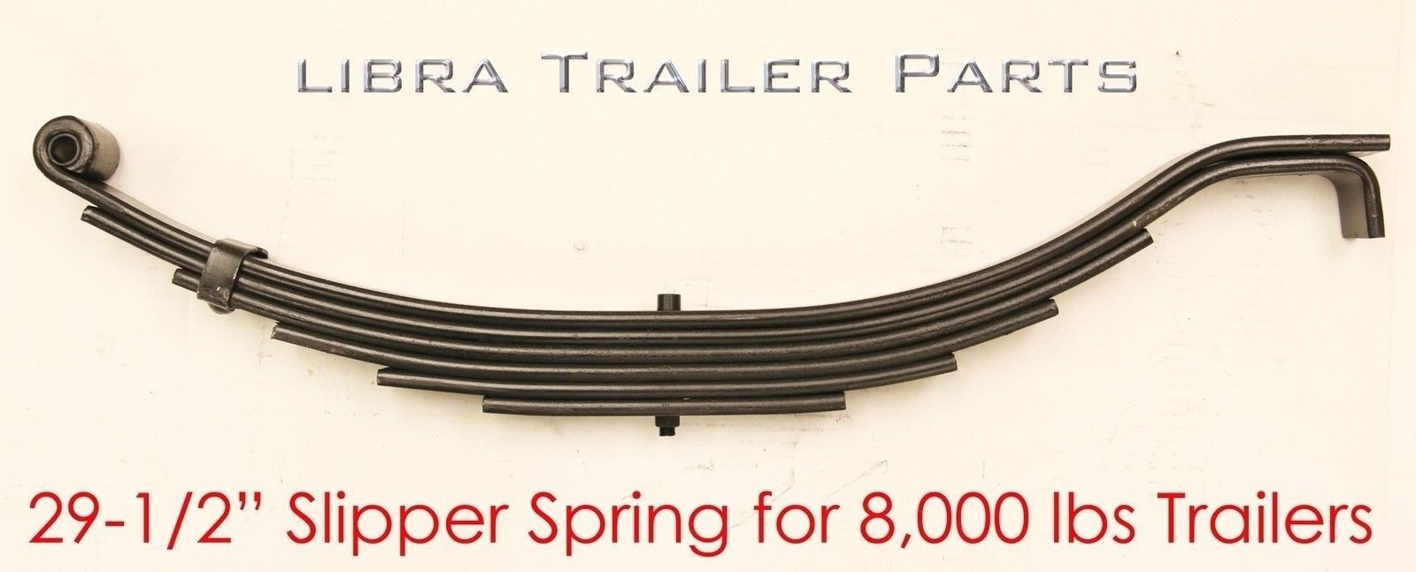 New trailer leaf spring -6 leaf slipper 4000lbs for 8000 lbs axle - 20042