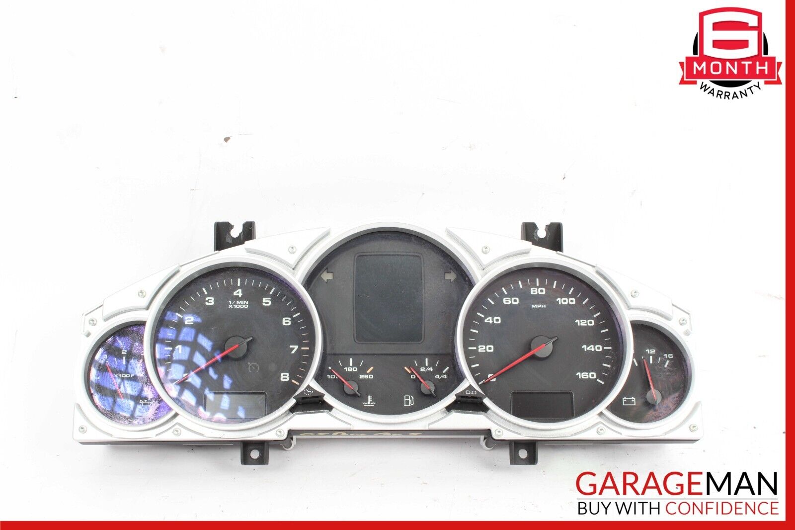 03-10 Porsche Cayenne S 955 957 Speedometer Odometer Instrument Cluster Gauge