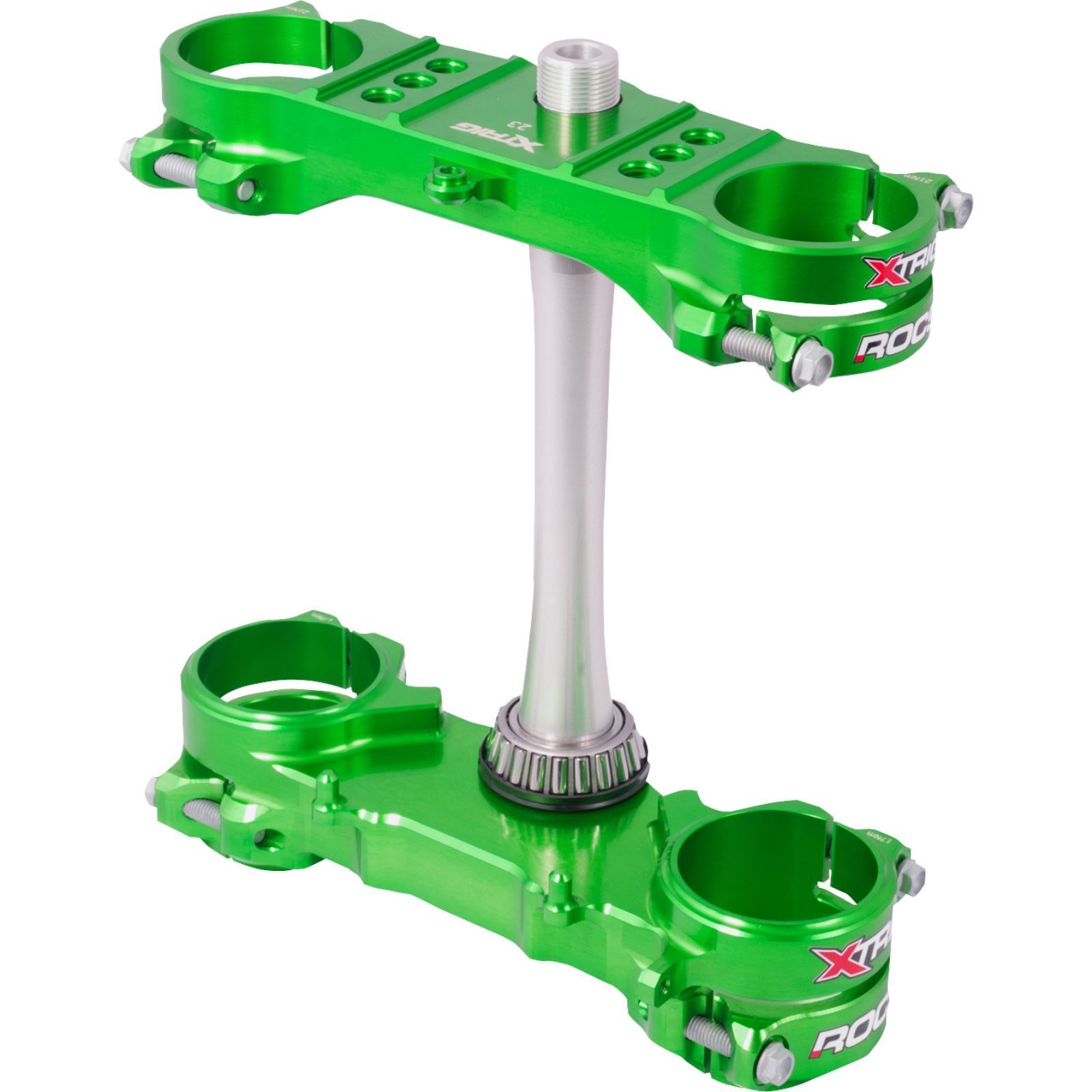 Xtrig ROCS Tech Triple Clamp for Kawasaki - Green 501330401201