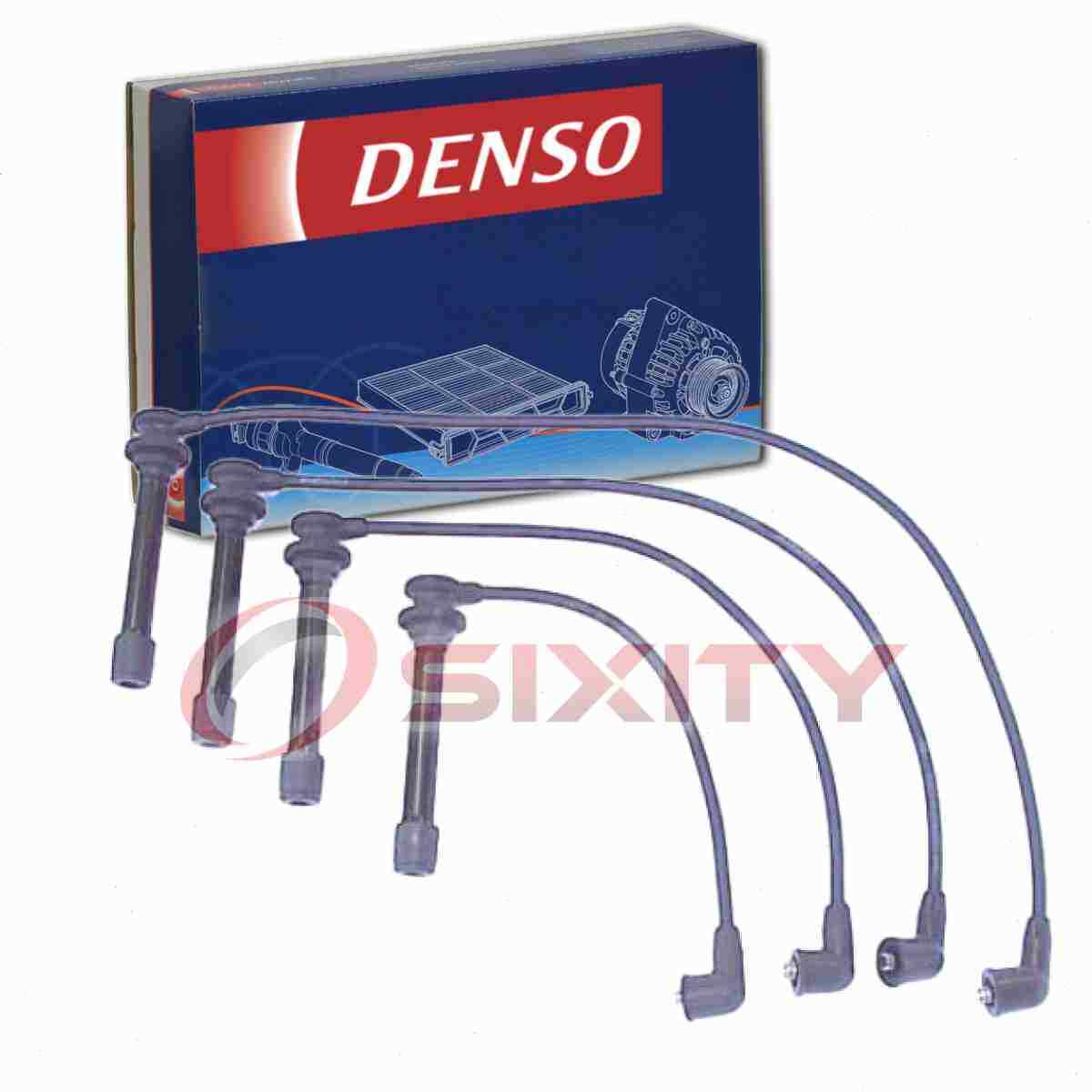 DENSO 671-4198 Spark Plug Wire Set for QW1170 NX15 MSW1616 CH74171 97056 ec