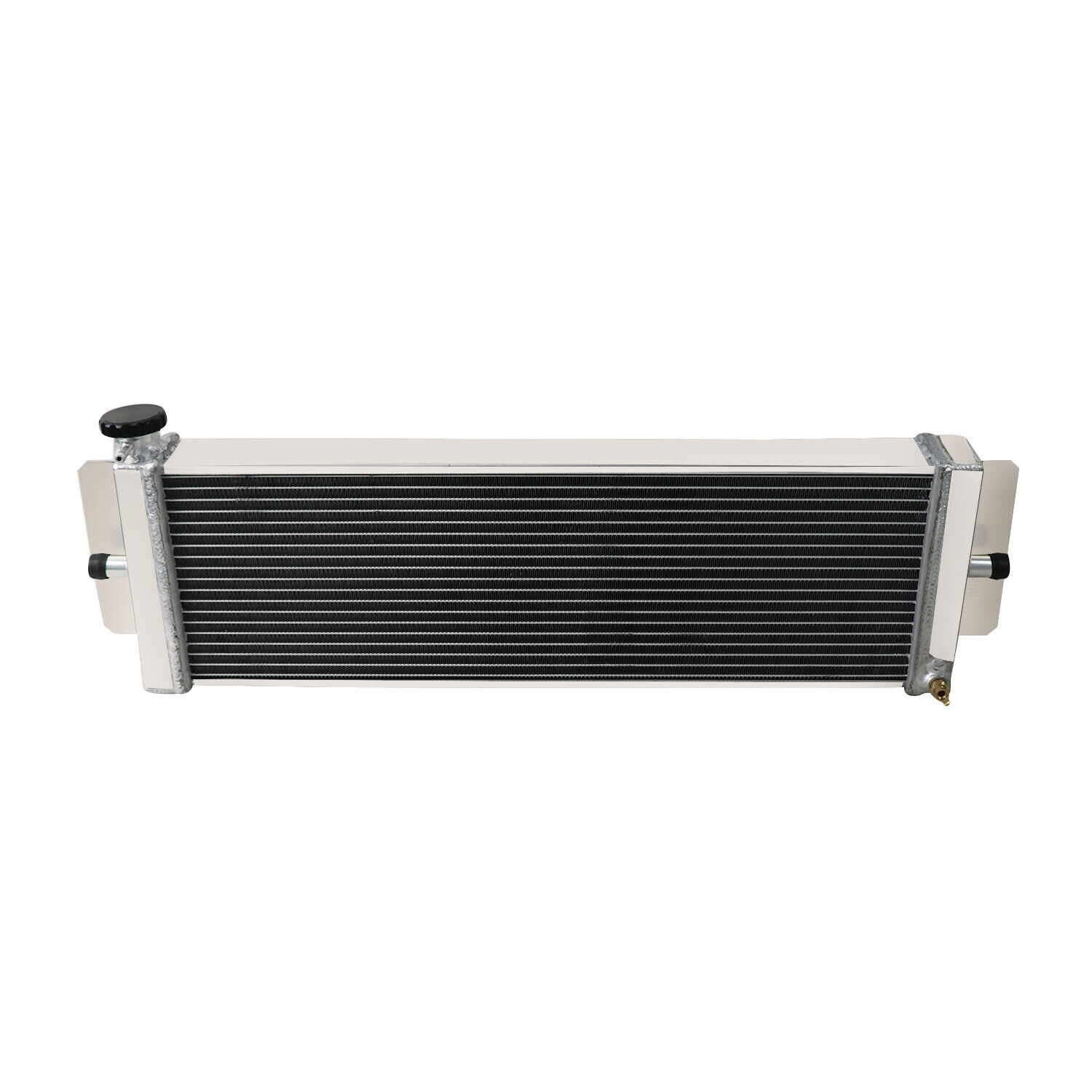 2 Row Air to Water Aluminum Intercooler Liquid Heat Exchanger Radiator Universal