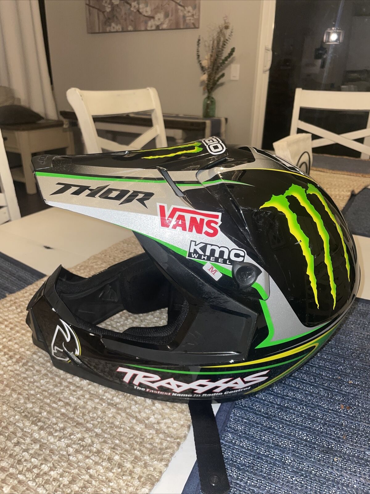 Thor Monster Energy Quadrant Pro Circuit Motocross Motorcycle Helmet Med
