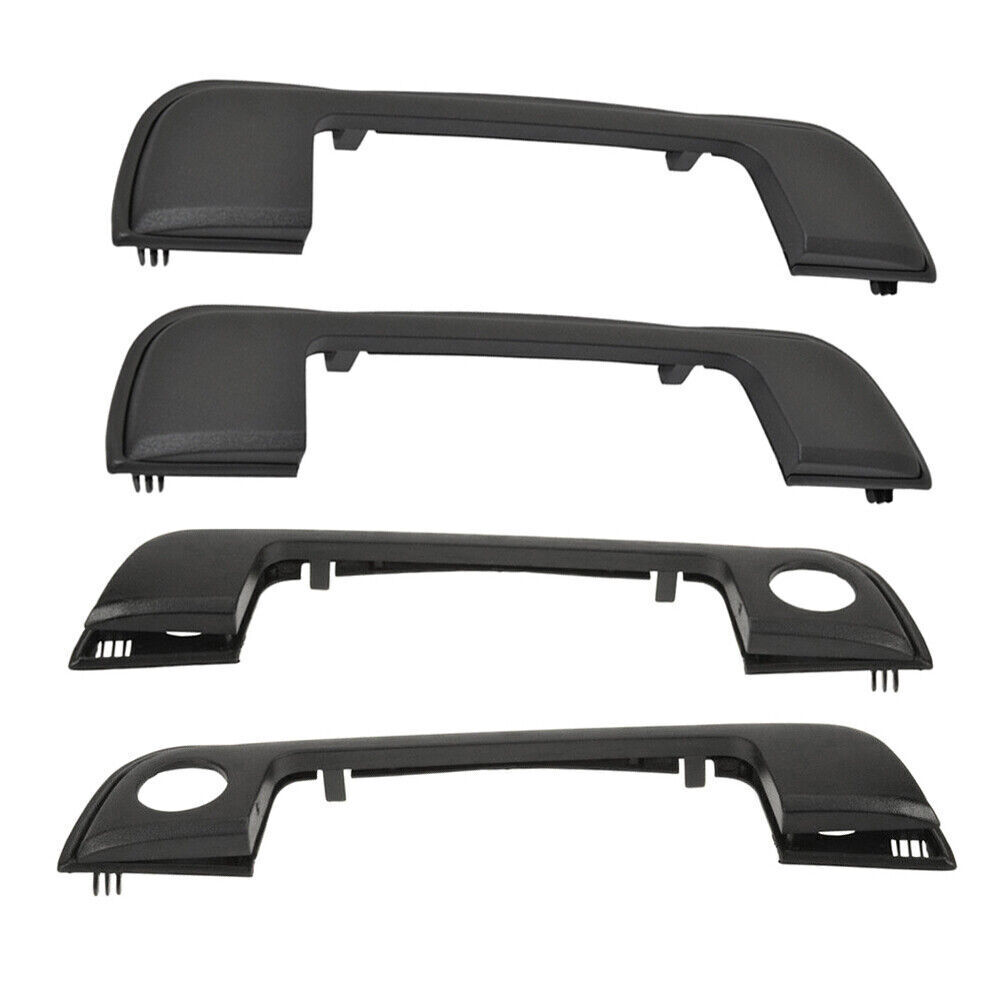 For BMW Z3 1995-2002 4pcs Rear Front Left Right Door Handle Cover w/Seal Black