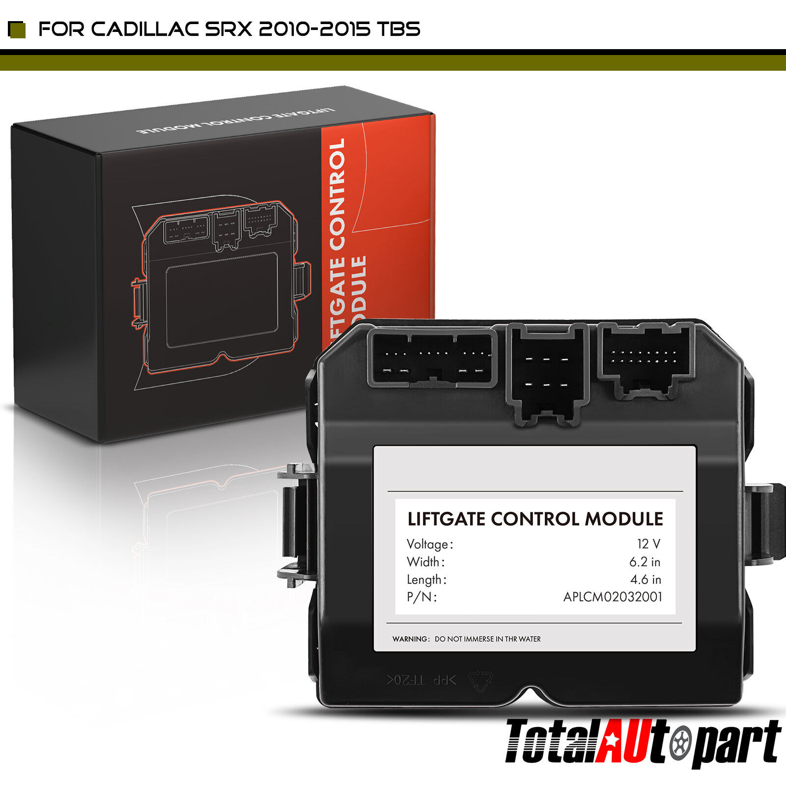 Rear Liftgate Control Module TB5 for Cadillac SRX 2010-2015 2.8L 3.0L 20837967
