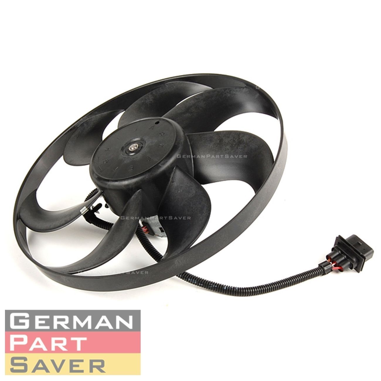 Left Engine Auxiliary Radiator Cooling Fan Motor for VW Golf Jetta Audi TT
