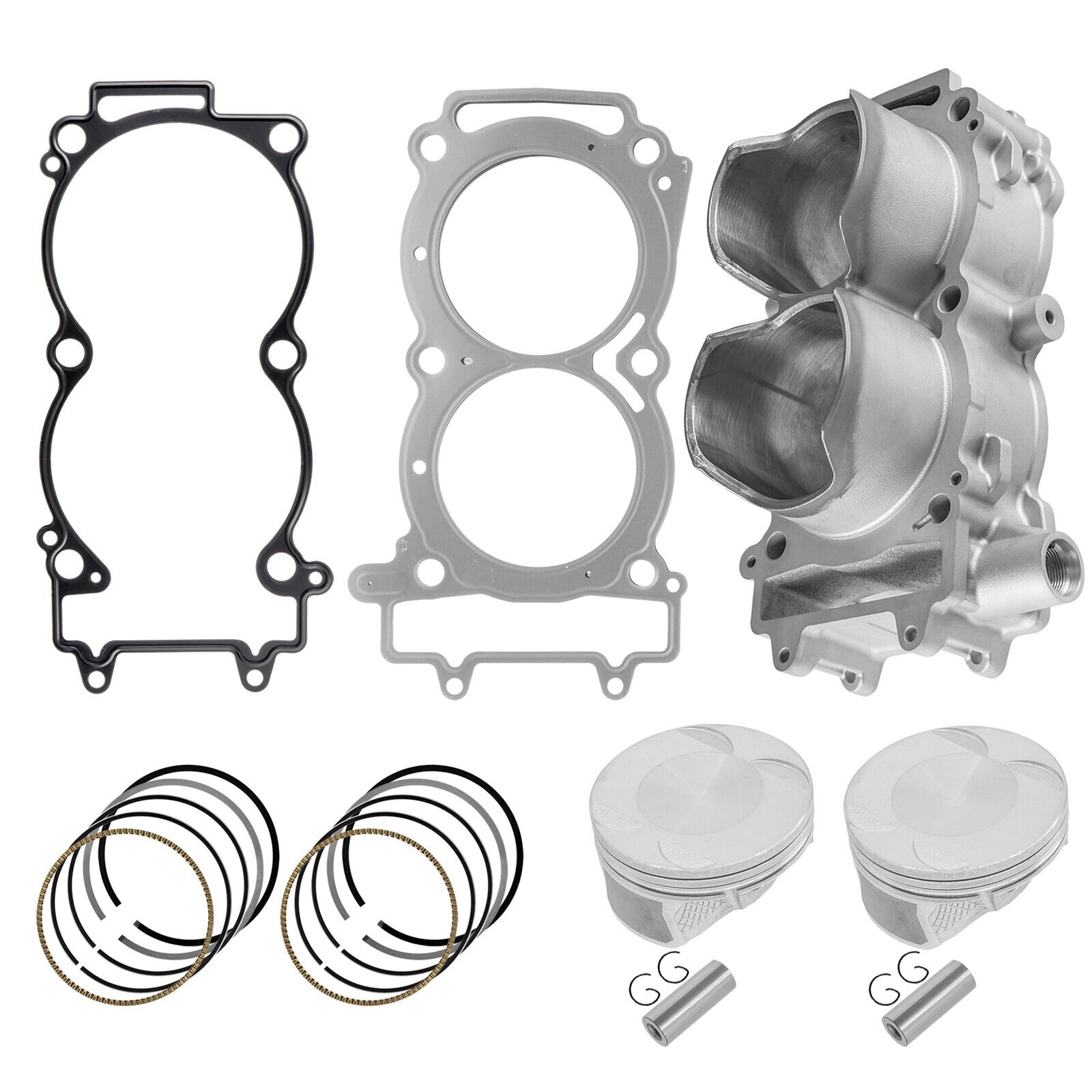 Caltric Cylinder & Piston Ring Kit w/Gaskets For Polaris RZR XP 1000 2014-2018