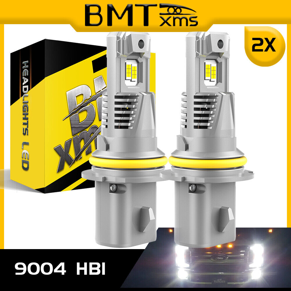 2x 9004 LED Headlight Lamp Replace Kit DC 9-32V Hi-Low Beam for VW Jetta 1990-99